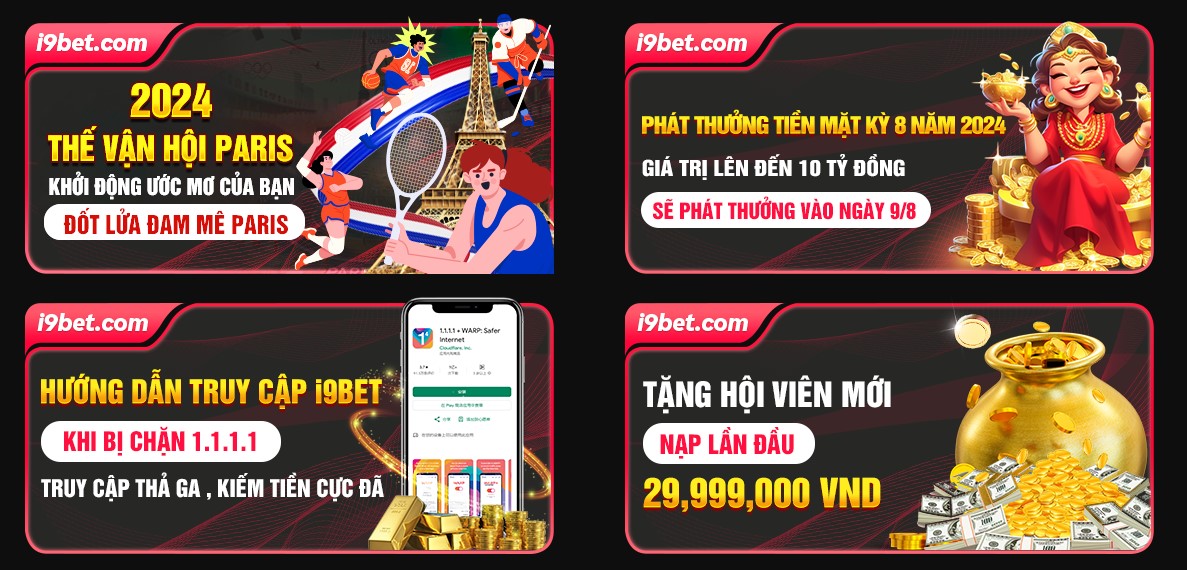 Khuyến mãi i9bet dành cho thành viên lâu năm